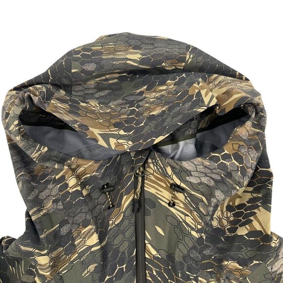 CANIS Men's Nunavut Waterproof Rain Jacket Alpha Camo XXL - Picture 8 of 16
